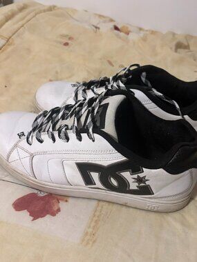 DC Net White Shoes Mens Size 13